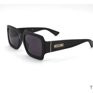Moschino Bold Black Sunglasses